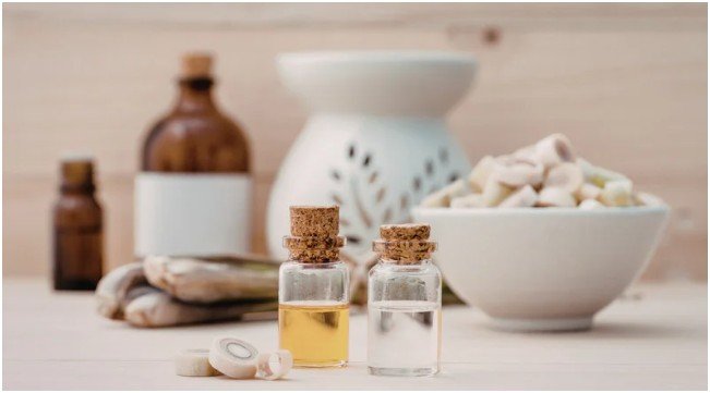 How do I use a daily essential oil routine to stay calm all day?