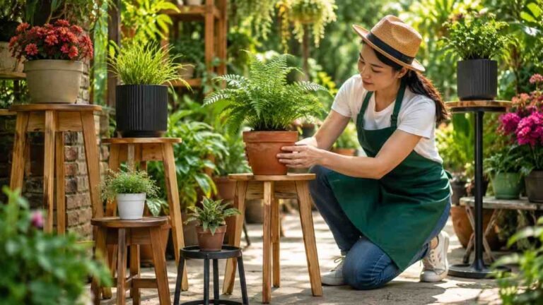 Enhance Your Garden with Stylish Plant Stands