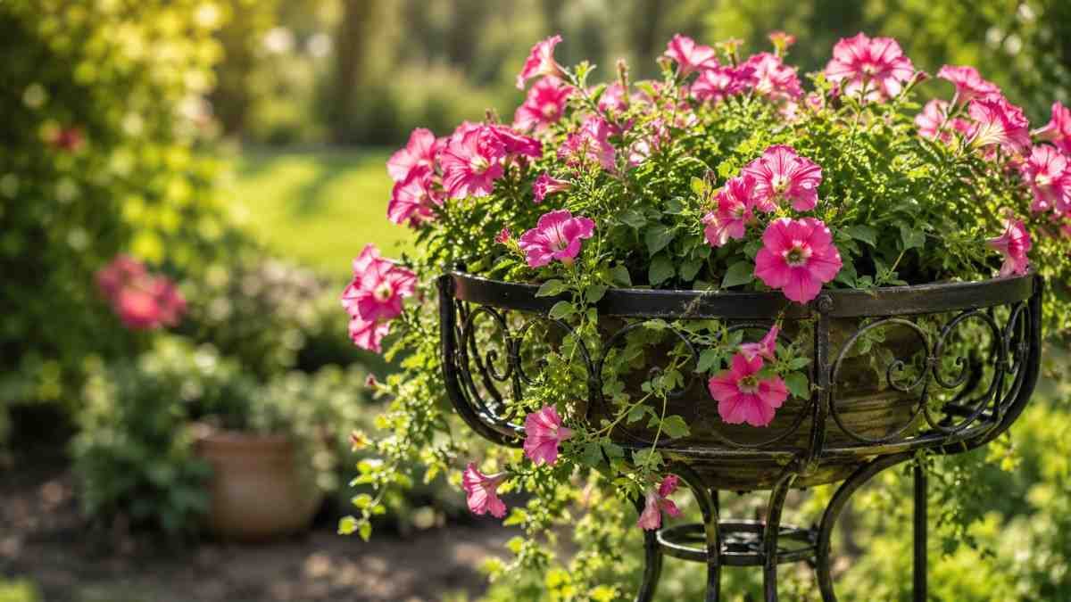 Using Plant Stands to Define Garden Zones
